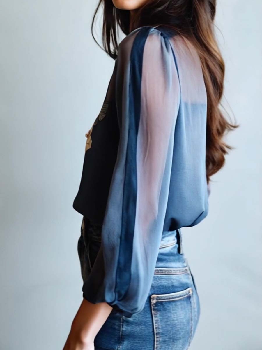 Rinn | Floral Boho Chic Women's Blouse