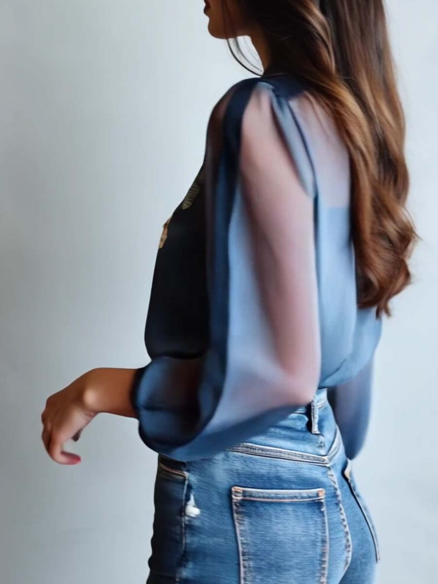 Rinn | Floral Boho Chic Women's Blouse