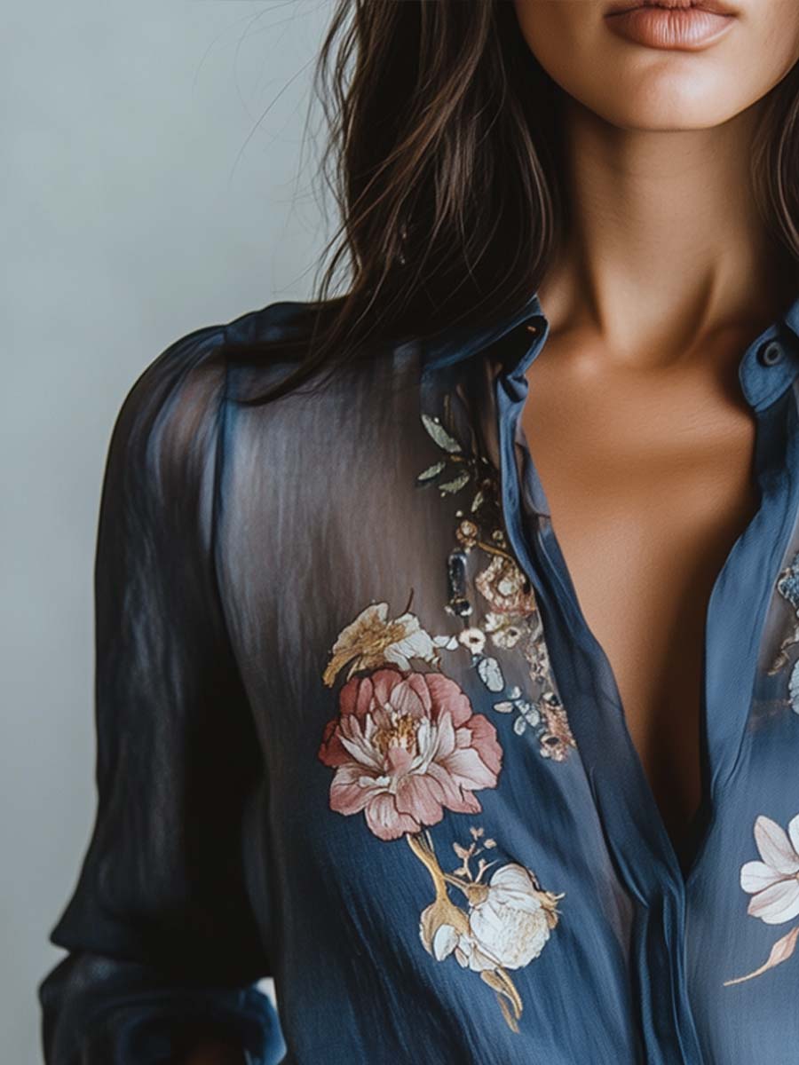 Rinn | Floral Boho Chic Women's Blouse