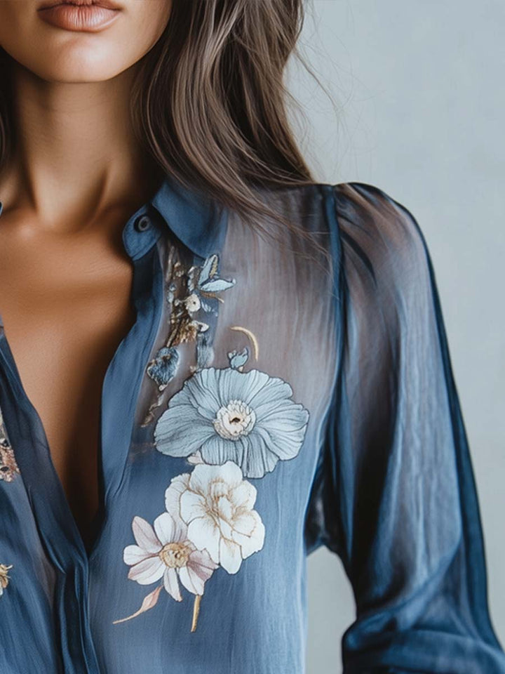 Rinn | Floral Boho Chic Women's Blouse