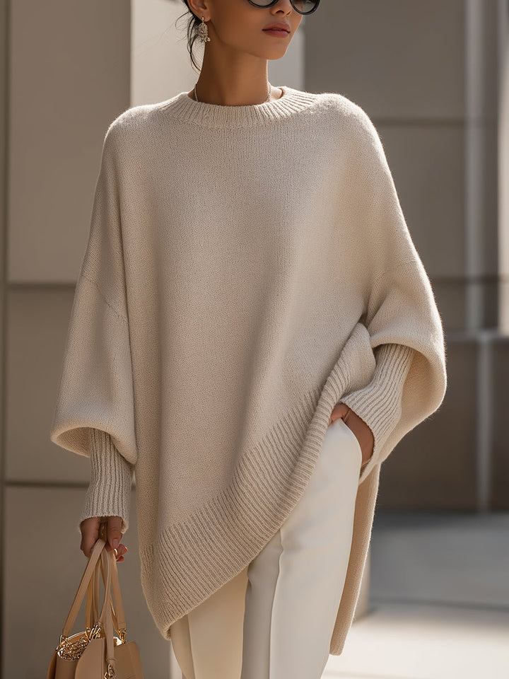 Lily | Oversized Poncho Sweater