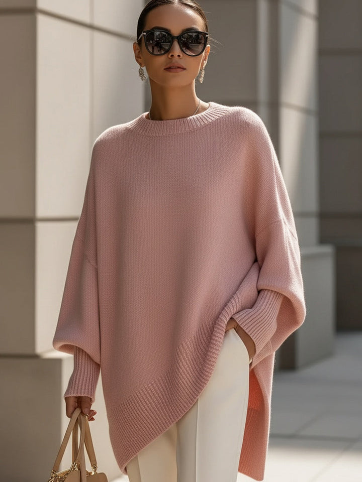 Lily | Oversized Poncho Sweater