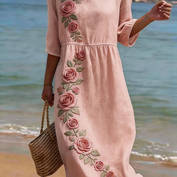 Abigail | Casual Mid-Sleeve Dress