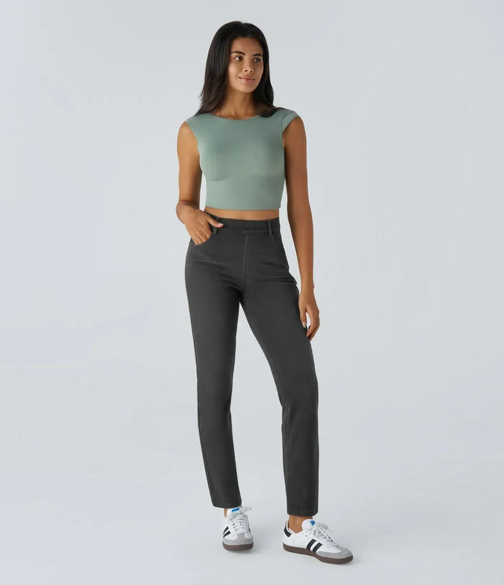 Brinelle™ - Elastic and comfortable pants with high waist