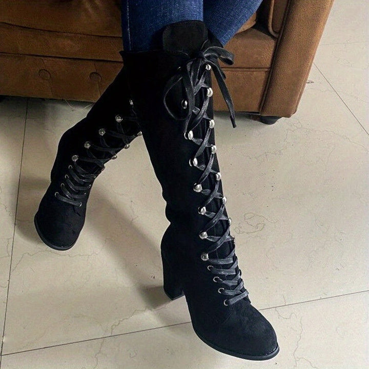 Kaleigh - Fashionable Knee-High Boots