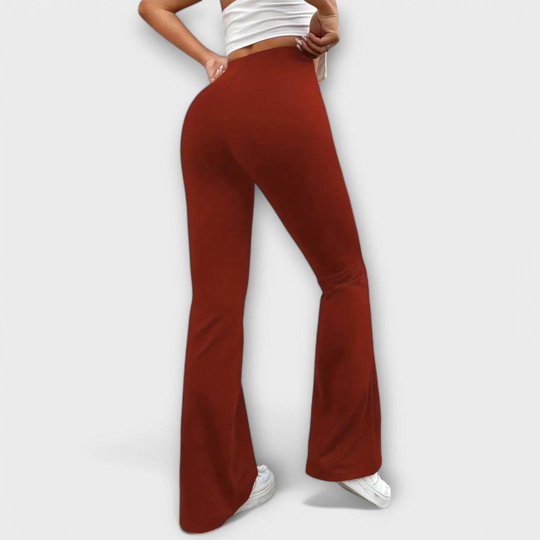 Elira - Relaxed Pants with Flared Leg