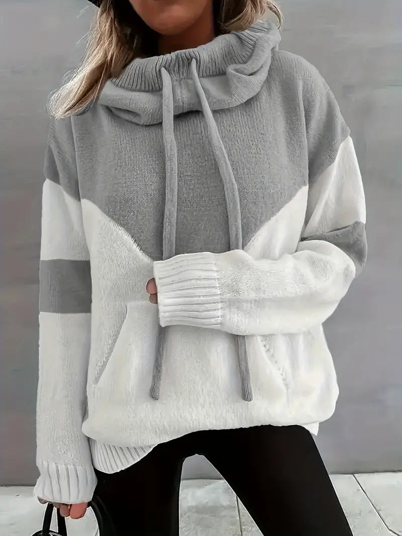 Ria™ - Dual-Tone Cosy Hoodie