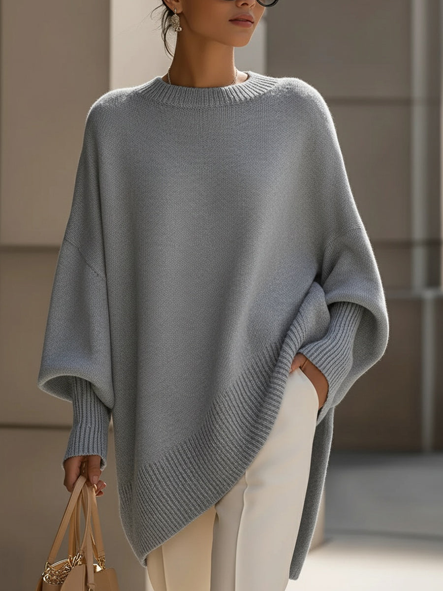 Lily | Oversized Poncho Sweater