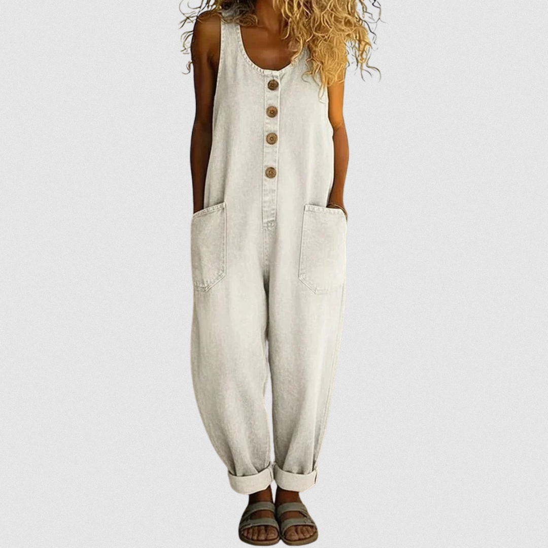Carmen | Vintage Denim Jumpsuit