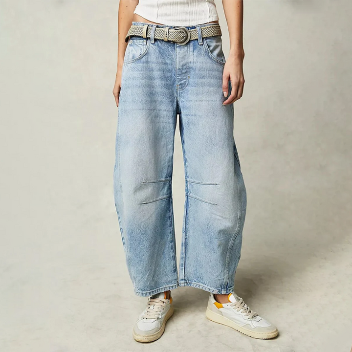 Solenne | CHIC WIDE-LEG JEANS