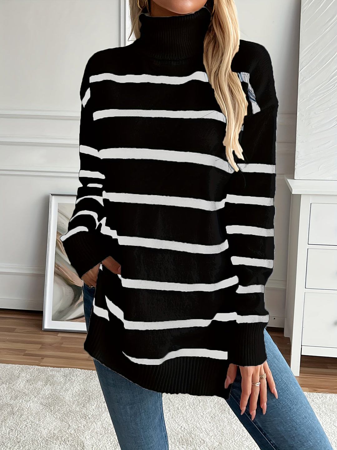 Maribel - Striped Sweater