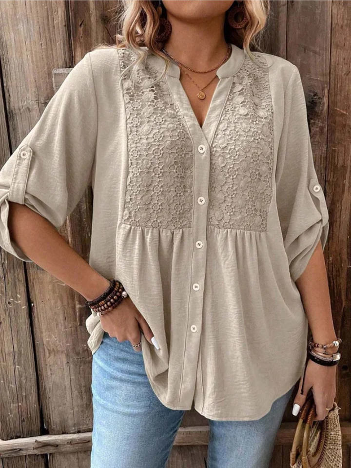 Noor | V-Neck Blouse