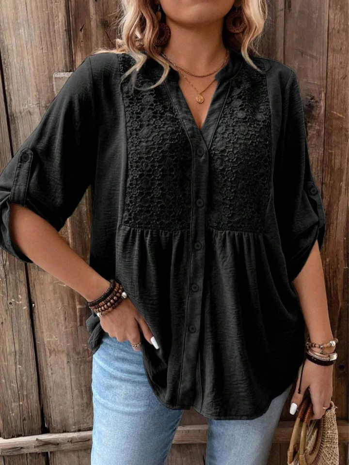 Noor | V-Neck Blouse