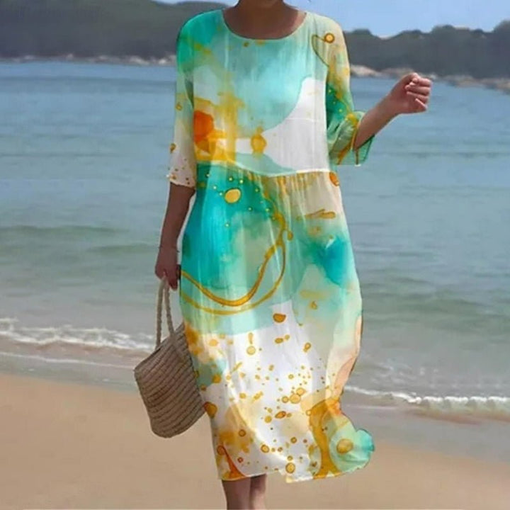 Mirabella | Sunset Flower Dress