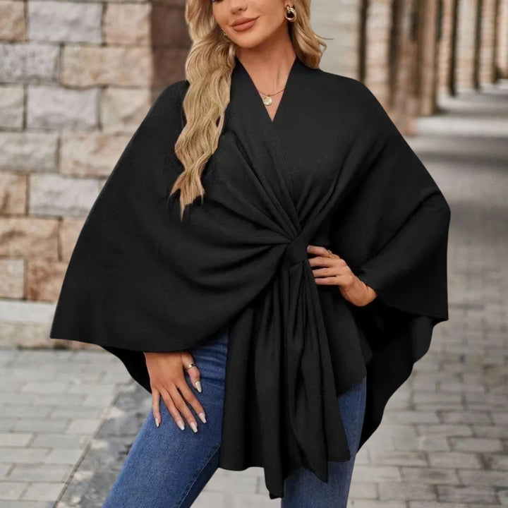 Sandy | Elegant Poncho Sweater