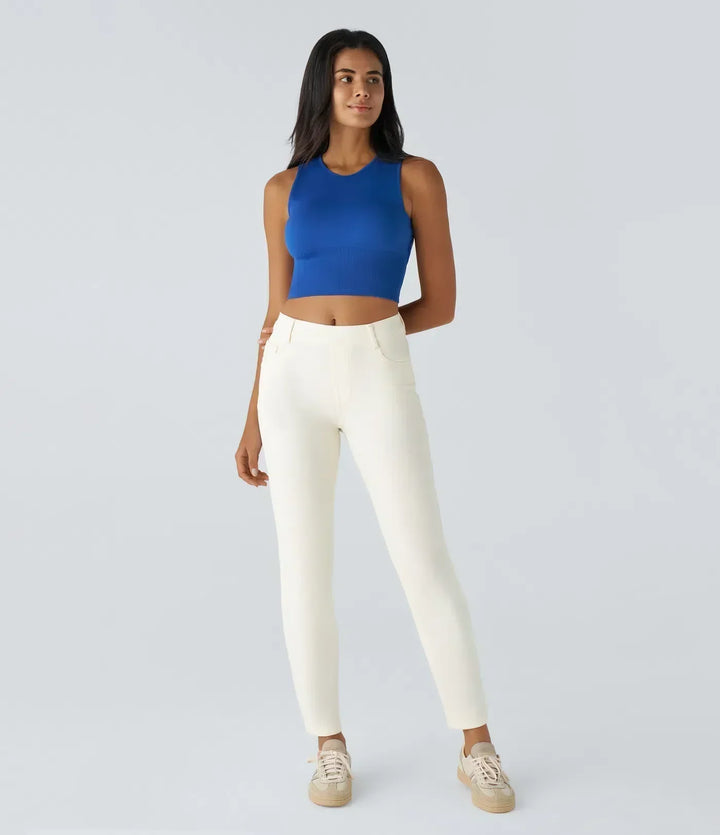 Brinelle™ - Elastic and comfortable pants with high waist