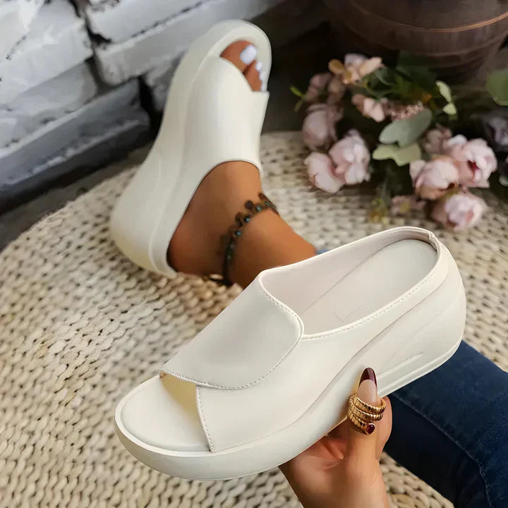 Yolanda™ – Orthopedic Slip-on Wedge Sandals
