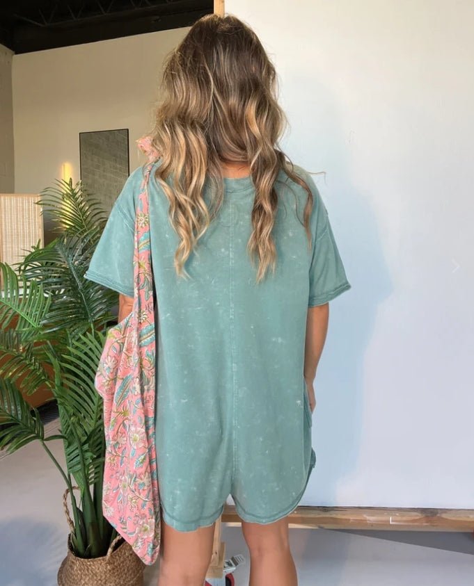 Kaida | Chic Washed Romper