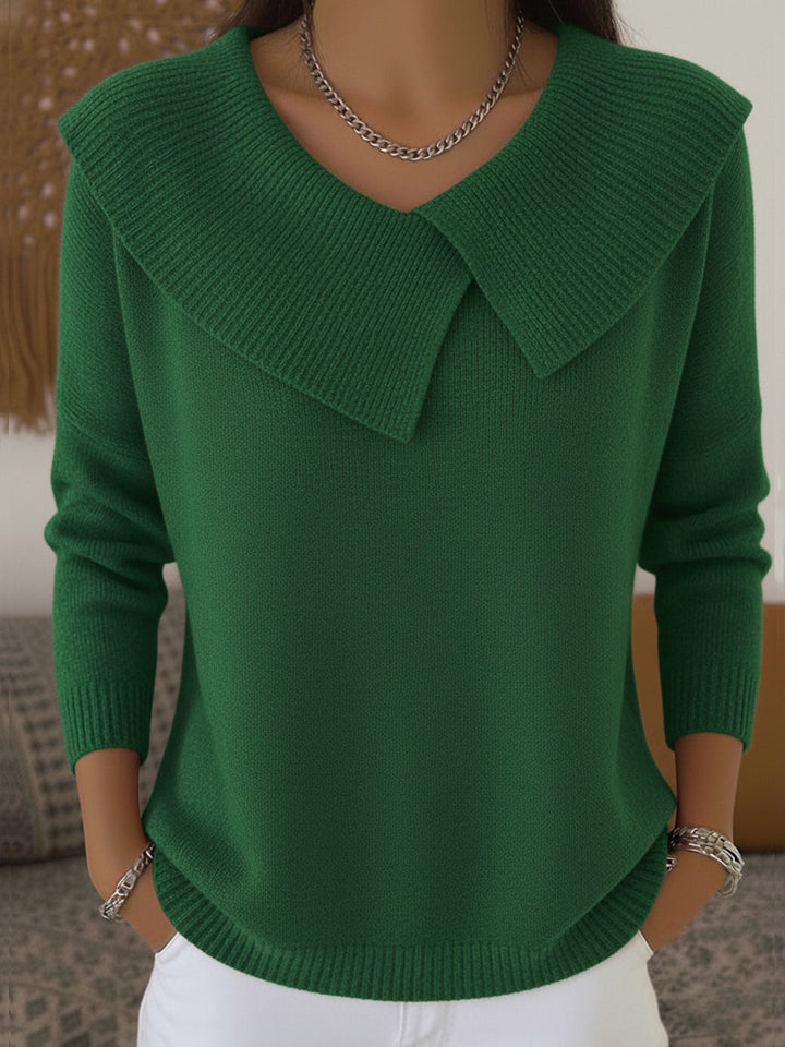 Celine | Warm Sweater with Soft Collar