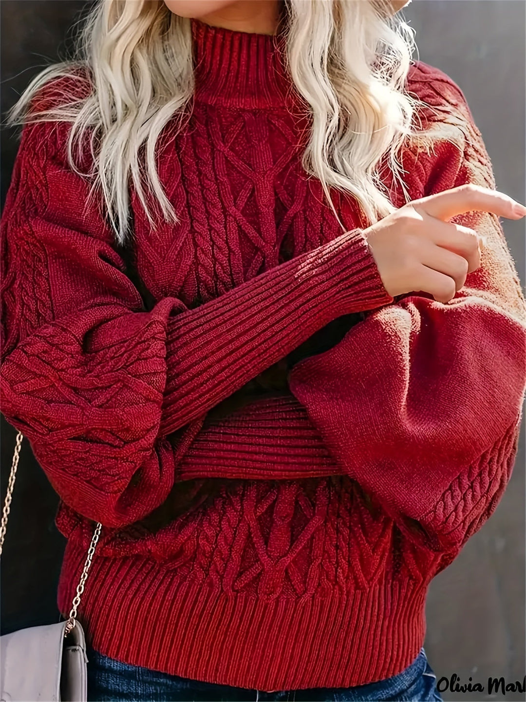 Tiffany - Casual Long Sleeve Knitted Sweater