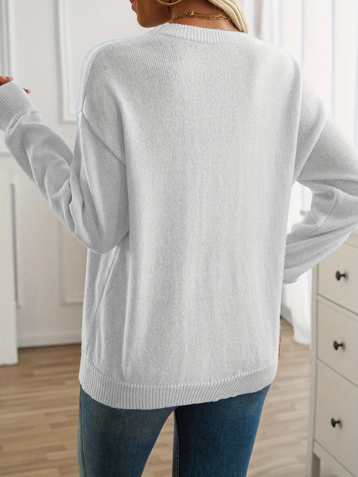 Julliet - Long Sleeve Crew Neck Sweater