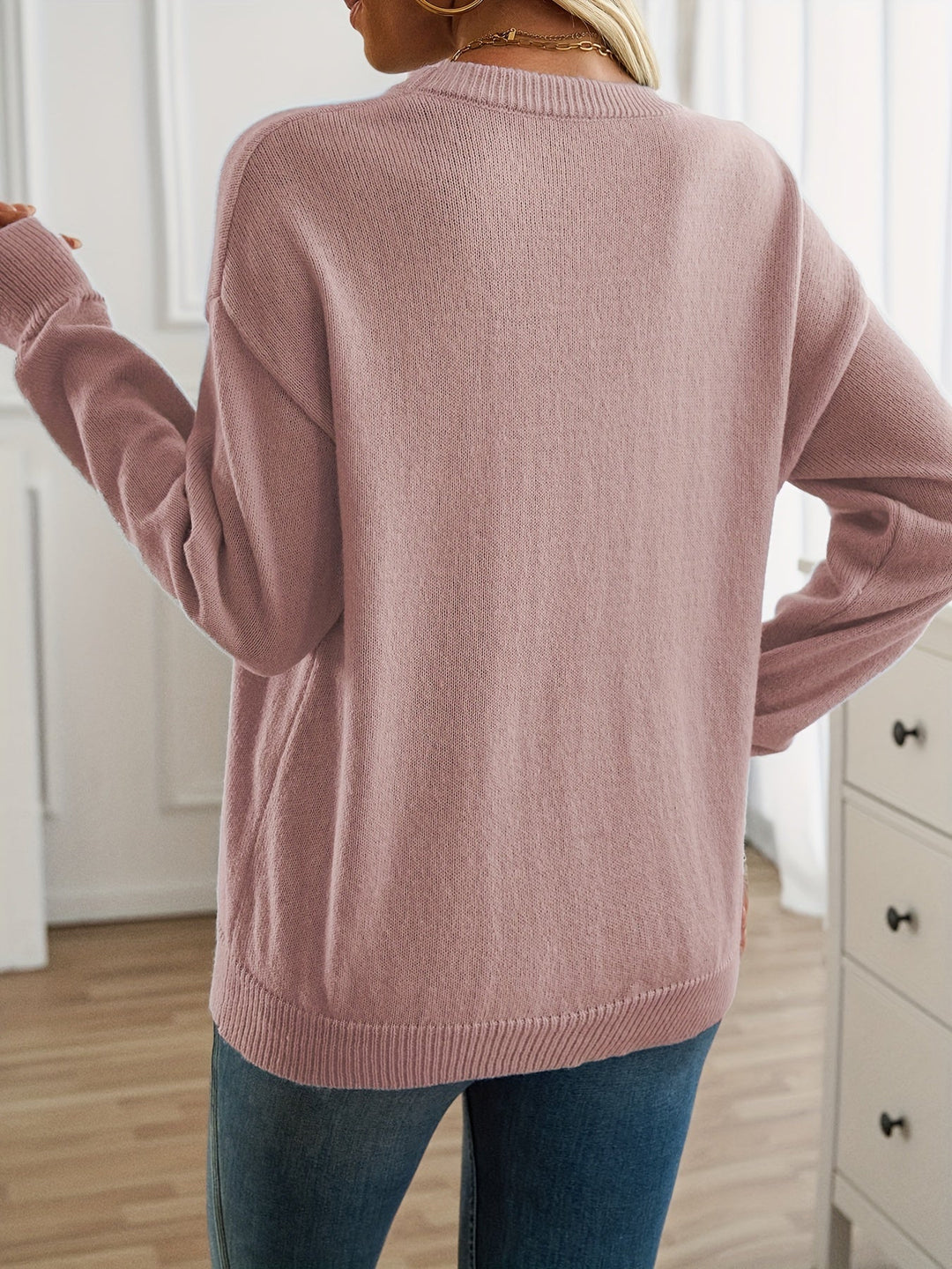 Julliet - Long Sleeve Crew Neck Sweater