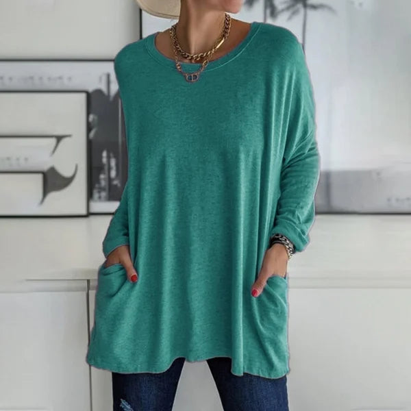 Yelina | Relaxed Long Sleeve Top