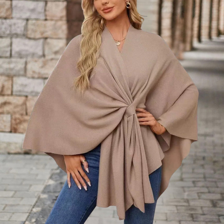 Sandy | Elegant Poncho Sweater