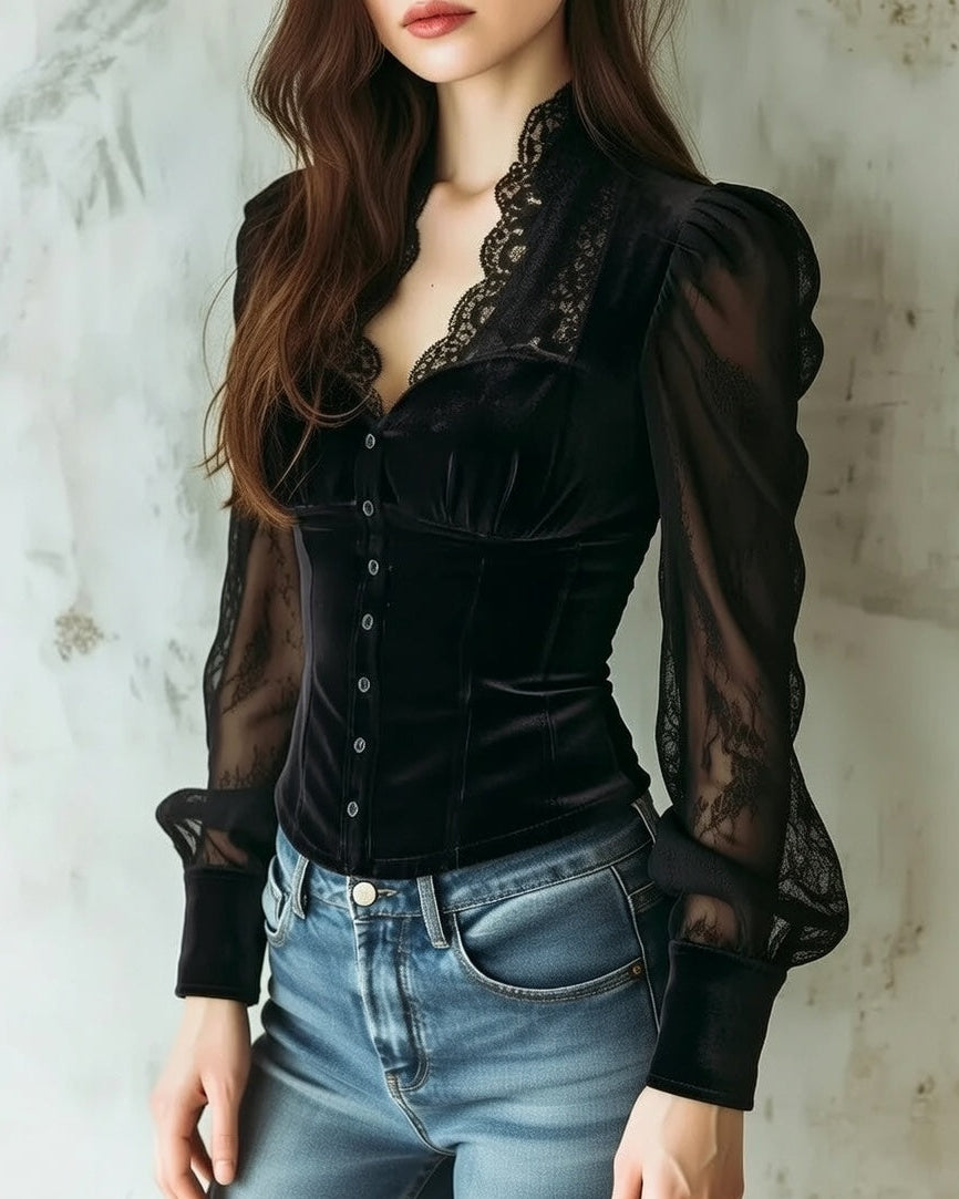 Nayla | Midnight Blouse™