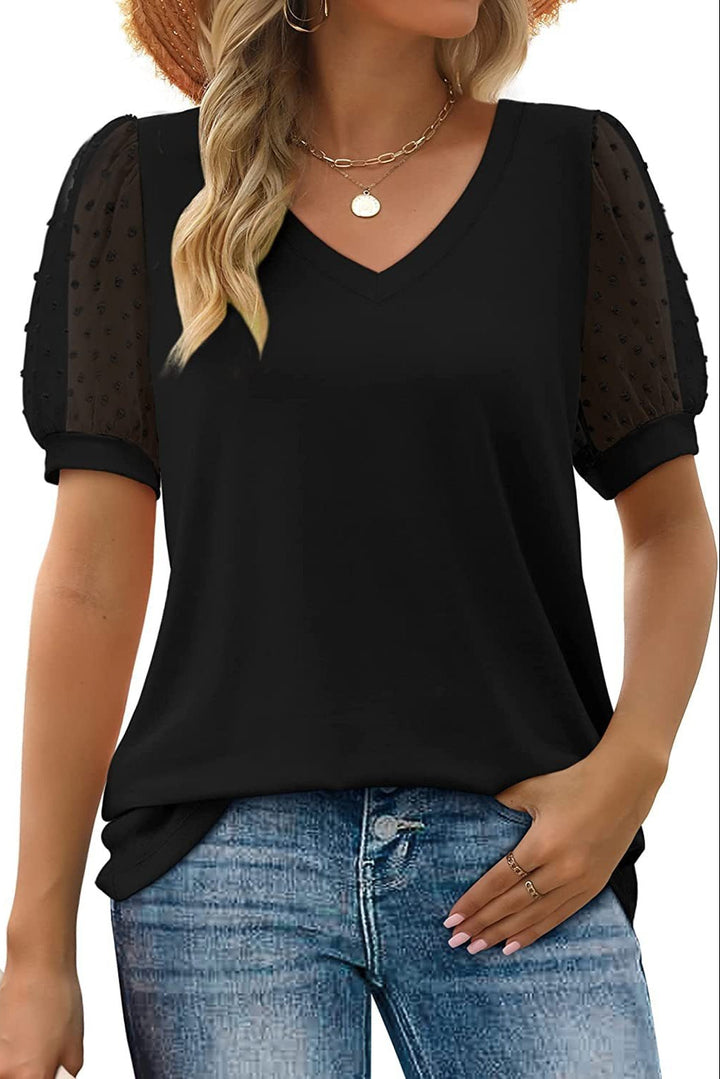 Tekmile | Sleek V-Neck Blouse