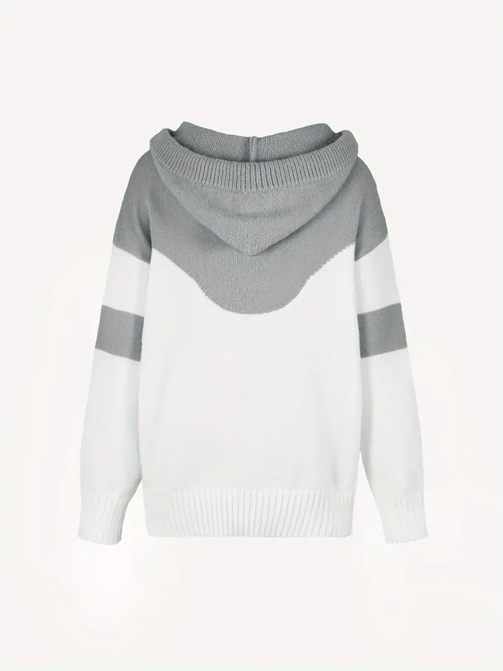 Ria™ - Dual-Tone Cosy Hoodie