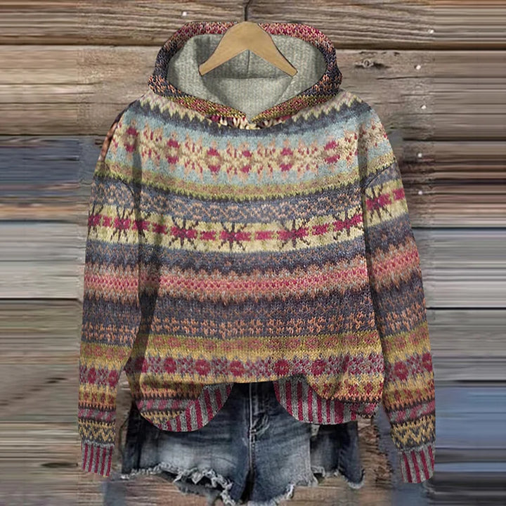 Gissela | Ethnic Retro Hoodie