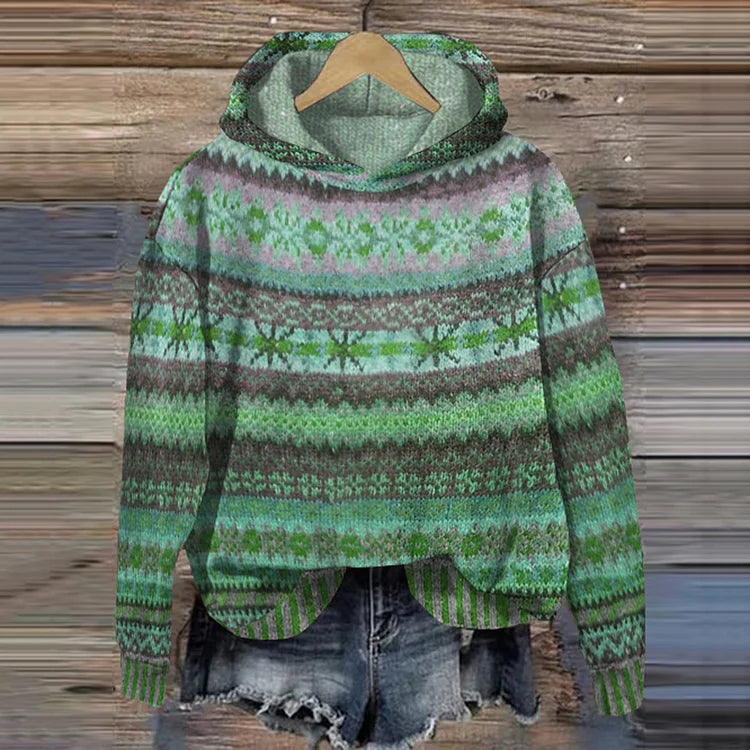 Gissela | Ethnic Retro Hoodie