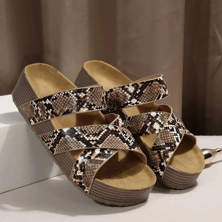 Vanessa™ – Orthopedic Leather Strap Sandals