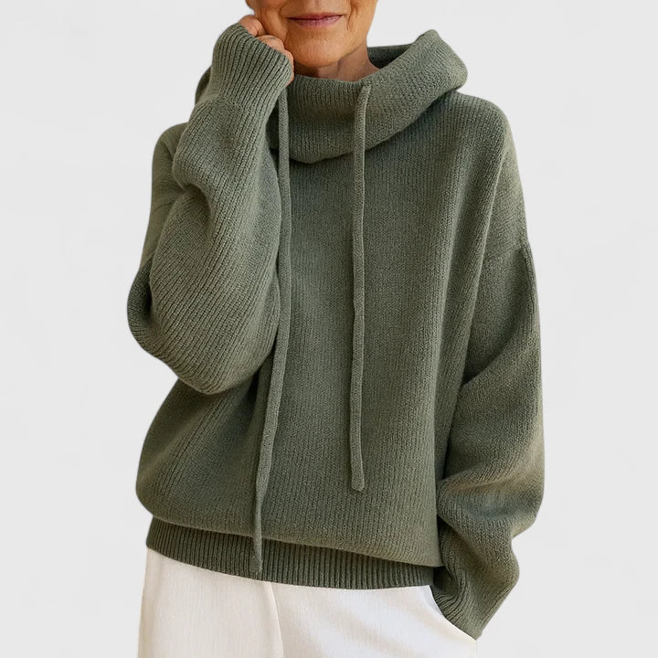 Sienna | Cozy Knit Hoodie