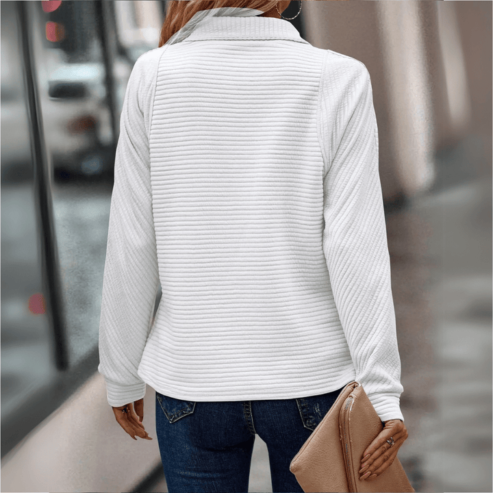 June | Chic Half-Zip Pullover