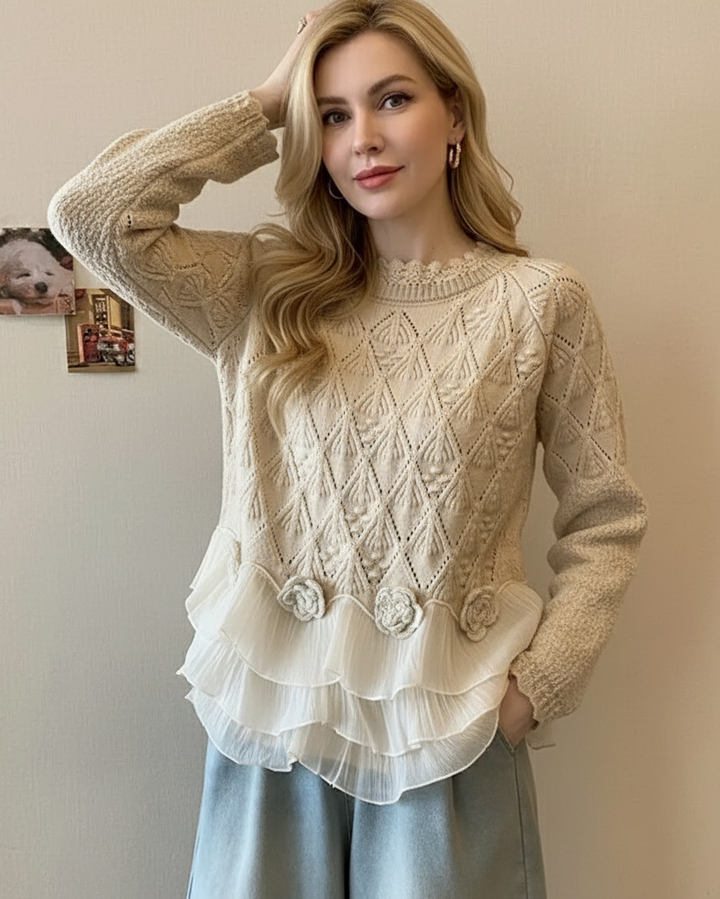 Nora | Ruffle Sweater™