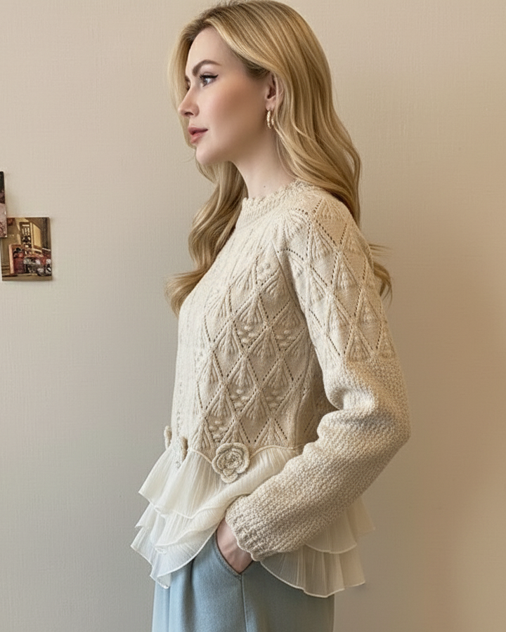 Nora | Ruffle Sweater™