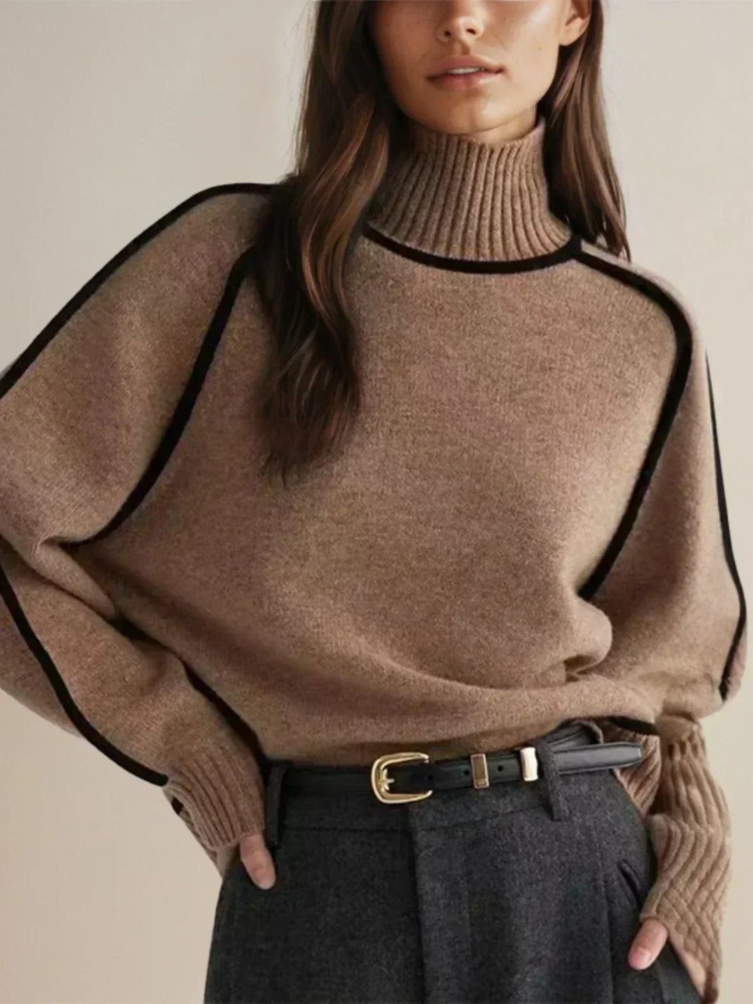 Desiree | Elegant Turtleneck sweater
