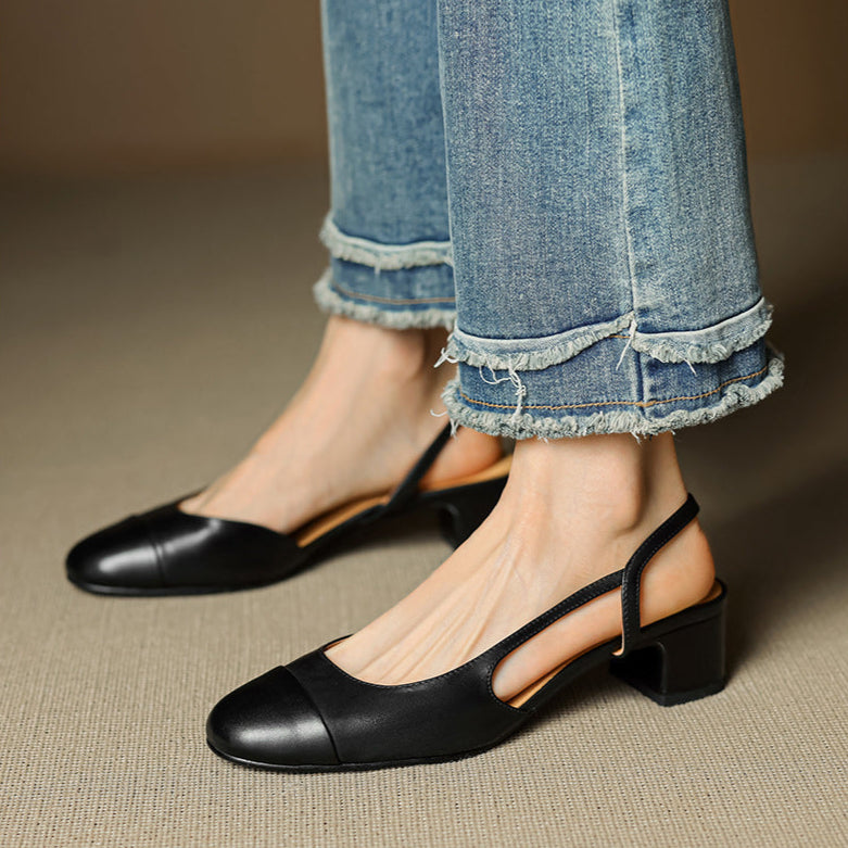 Rinn Genuine Leather Pumps