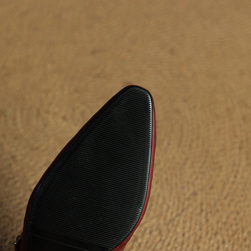 Tania Genuine Leather Mules