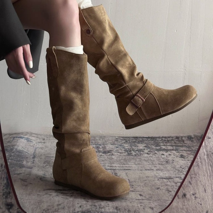 Mira - Flat Sole Orthopedic Boots