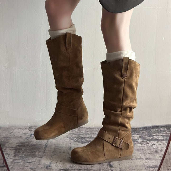 Mira - Flat Sole Orthopedic Boots