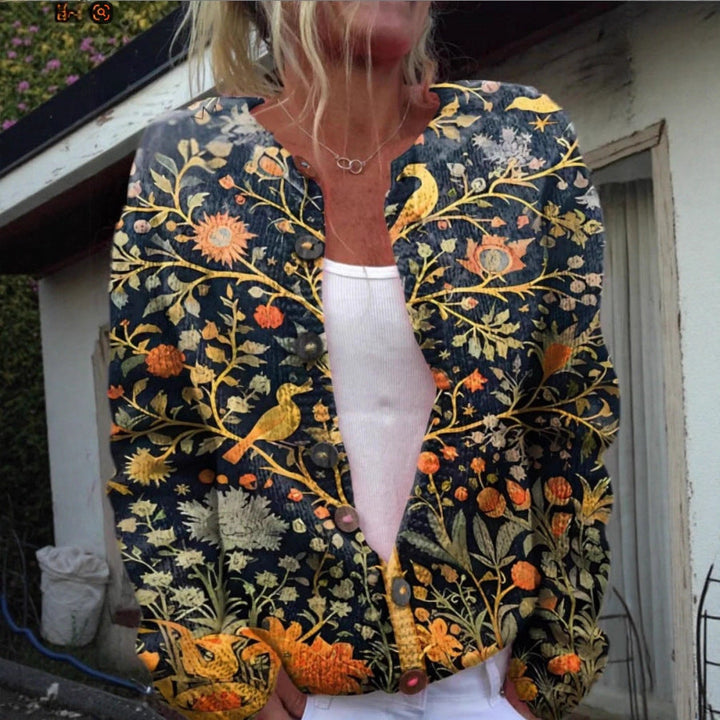 Bonnie | Vintage Floral Cardigan Sweater