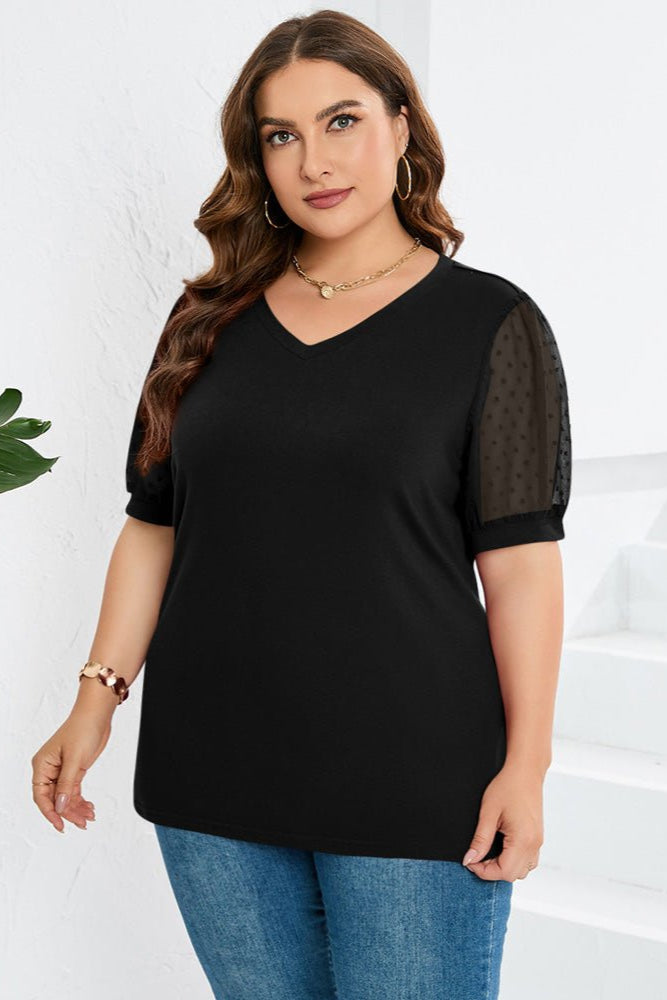 Tekmile | Sleek V-Neck Blouse