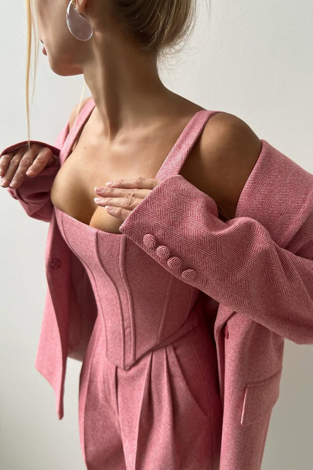 Inge - Three-Piece Set with Double-Breasted Blazer