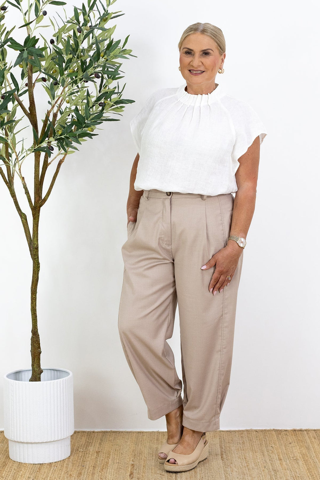 Lurelia | Tailored Breezy Trouser