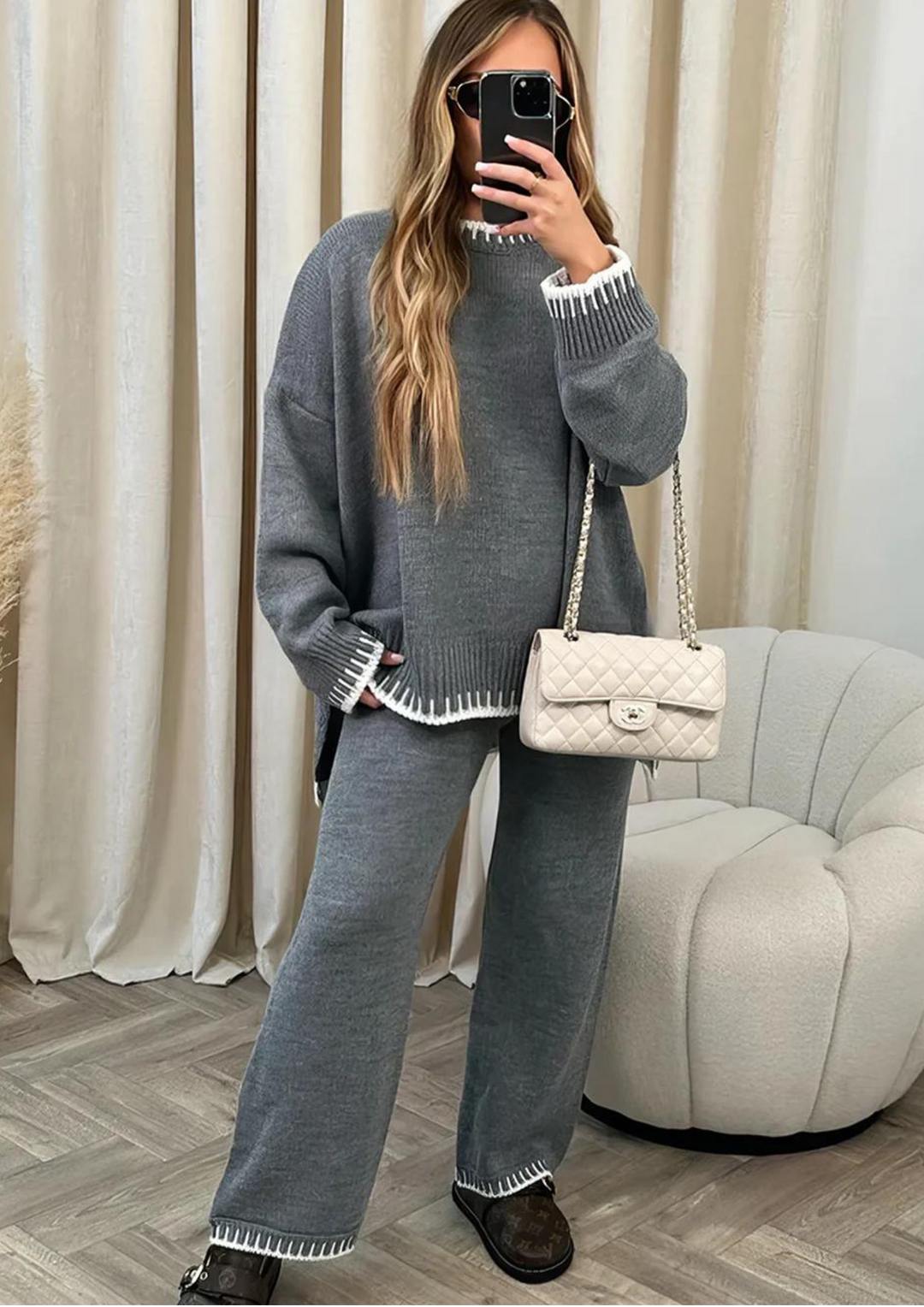 Hailey Oversized Women's Loungewear Set