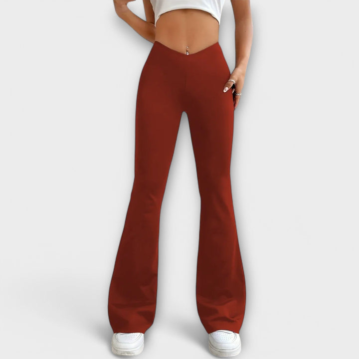 Elira - Relaxed Pants with Flared Leg