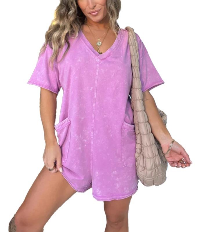 Kaida | Chic Washed Romper